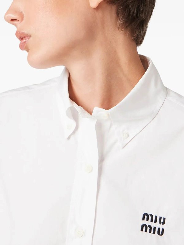 MIU MIU buy online Cropped Shirt