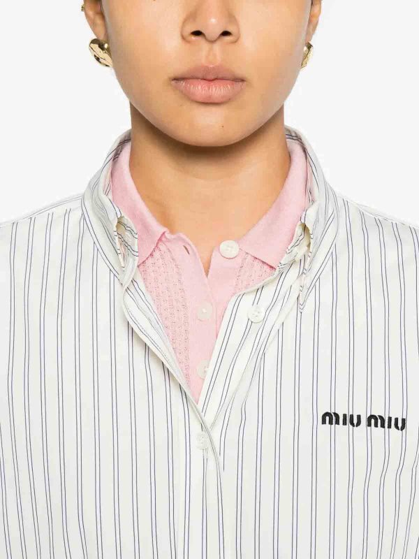 MIU MIU buy online Striped Shirt