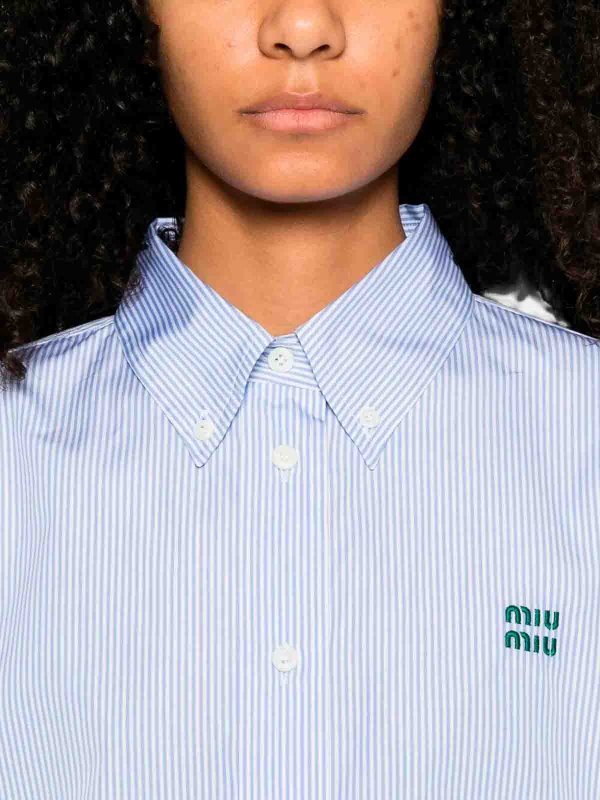 MIU MIU buy online Cropped Shirt