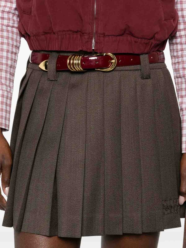Skirt shop online: MIU MIU