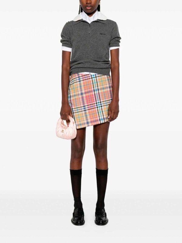 MIU MIU: polo shirts online - Polo Neck Sweater