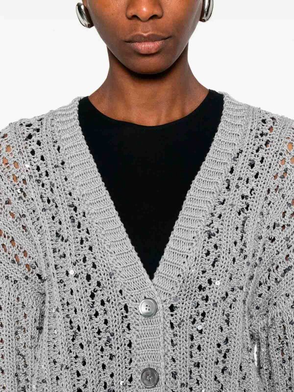 PESERICO buy online クルーネック - ライトグレー