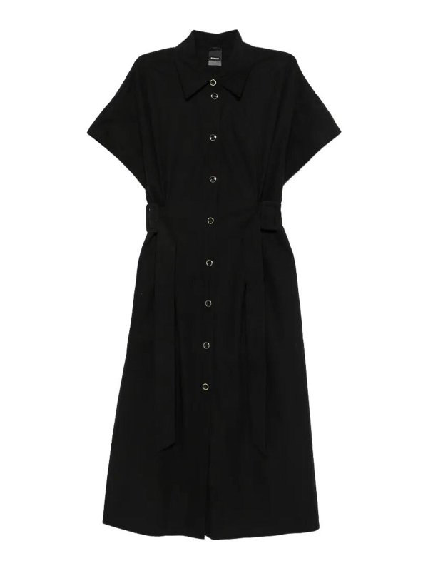 Pinko: ニーレングスドレス - 膝丈ドレス - 黒