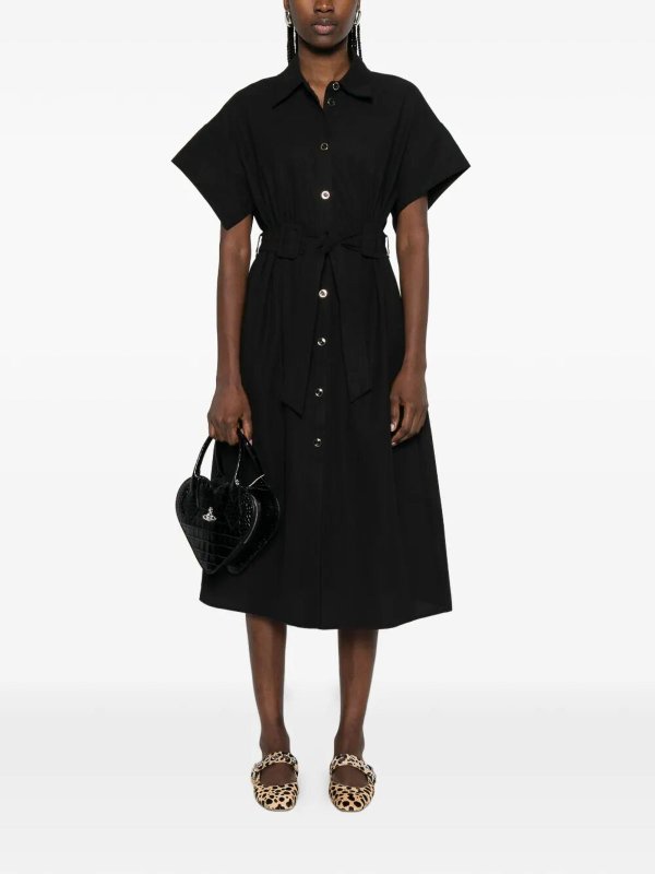 Pinko: ニーレングスドレス online - 膝丈ドレス - 黒