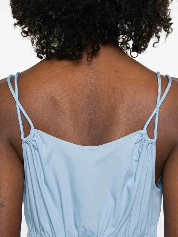 Knielanges Kleid - Hellblau shop online: Pinko