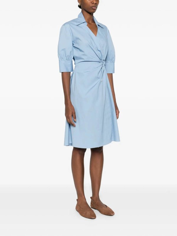 Pinko buy online Knielanges Kleid - Hellblau