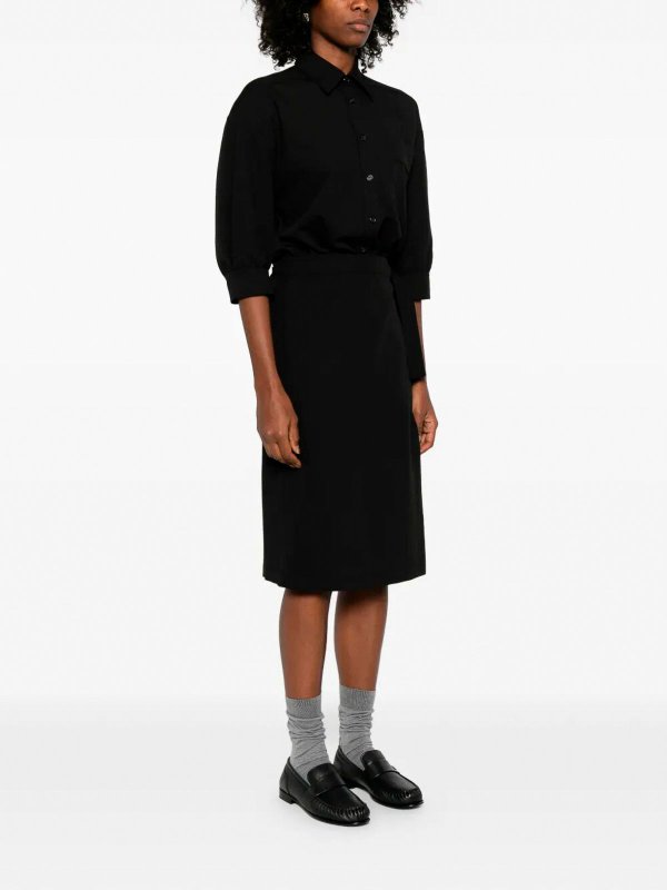 膝丈ドレス - 黒 shop online: Pinko