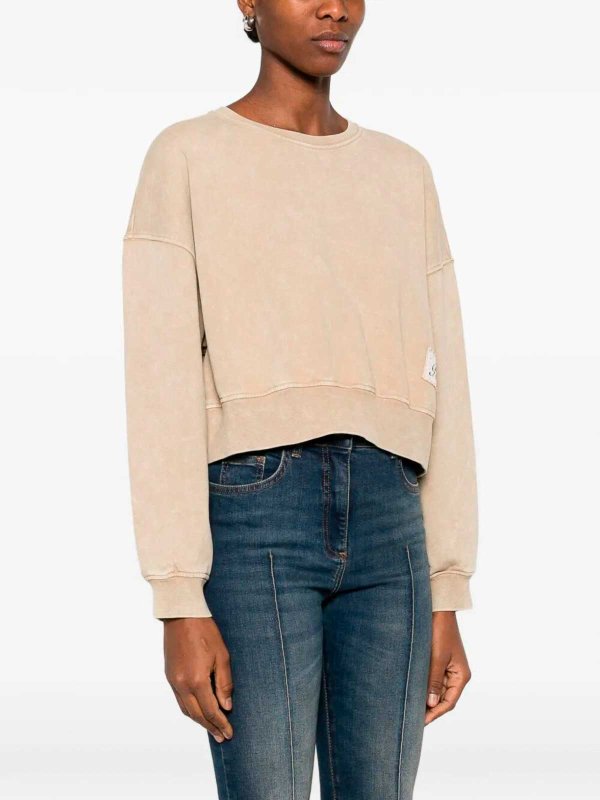 Pinko buy online Rundhalspullover - Beige