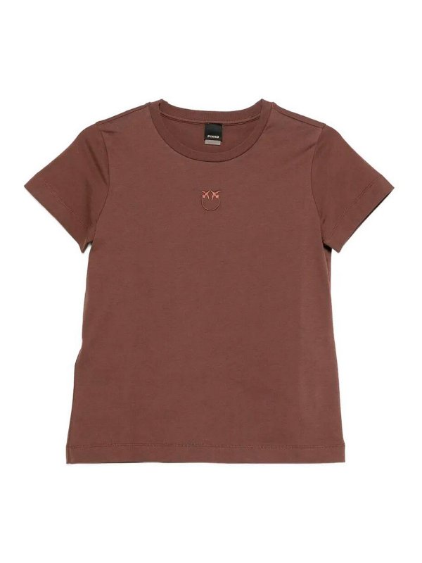 Pinko: T-shirts - T-Shirt - Braun