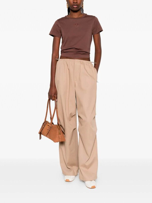 Pinko: T-shirts online - T-Shirt - Braun