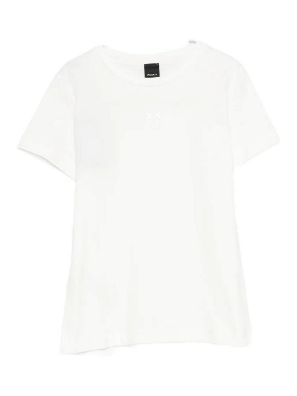Pinko: T-shirts - T-Shirt - Weiß