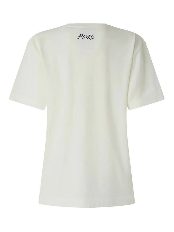 Pinko: T-shirts online - T-Shirt - Weiß
