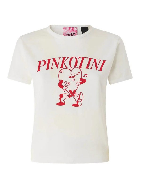Pinko: T-shirts - T-Shirt - Weiß