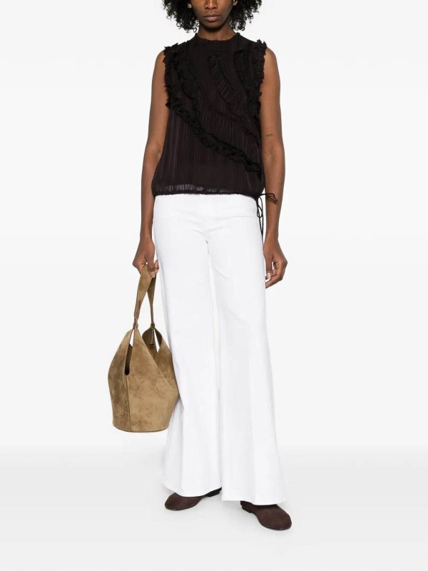 Pinko: Tops y camisetas sin mangas online - Top - Marrón