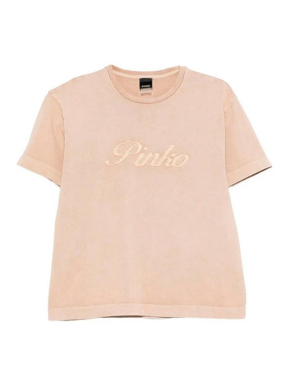 Pinko: T-shirts - T-Shirt - Beige