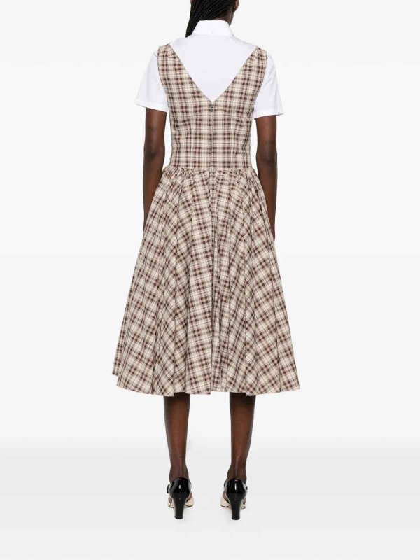 Popeline Dress shop online: PRADA