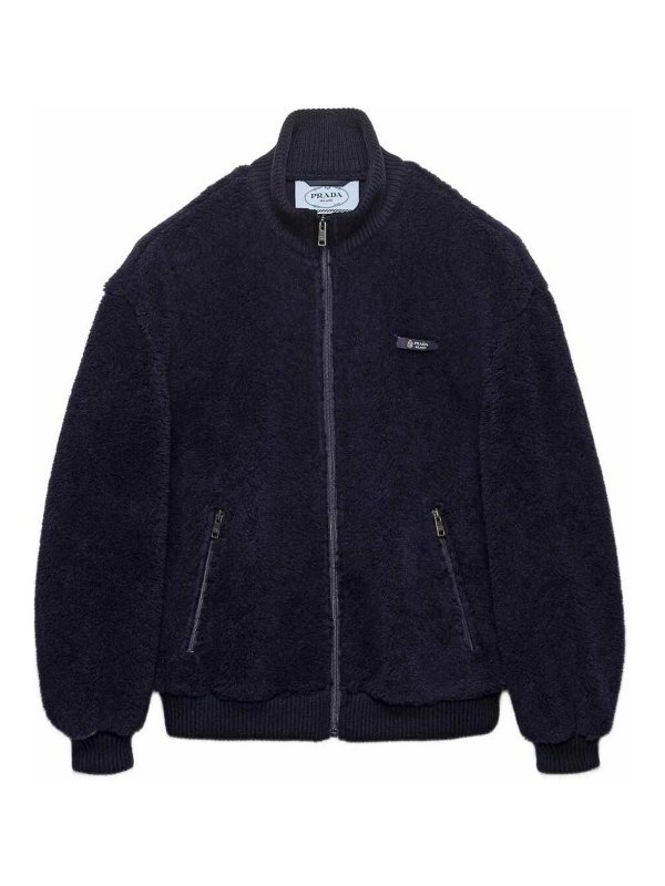 PRADA: casual jackets - Fleece Jacket