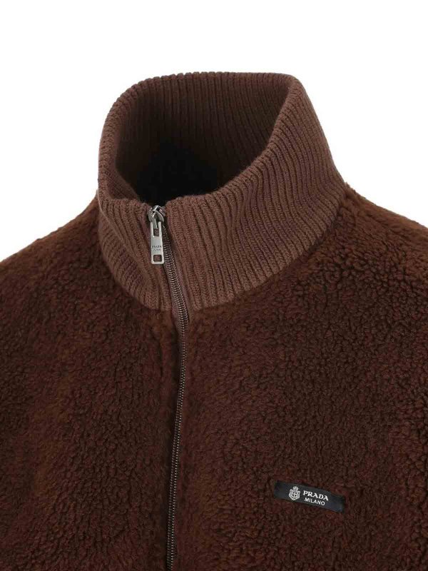 The Best Shops PRADA: casual jackets - Fleece Jacket
