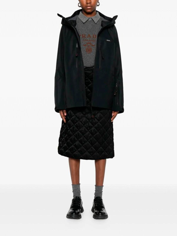 PRADA: padded jackets online - Blouson Jacket