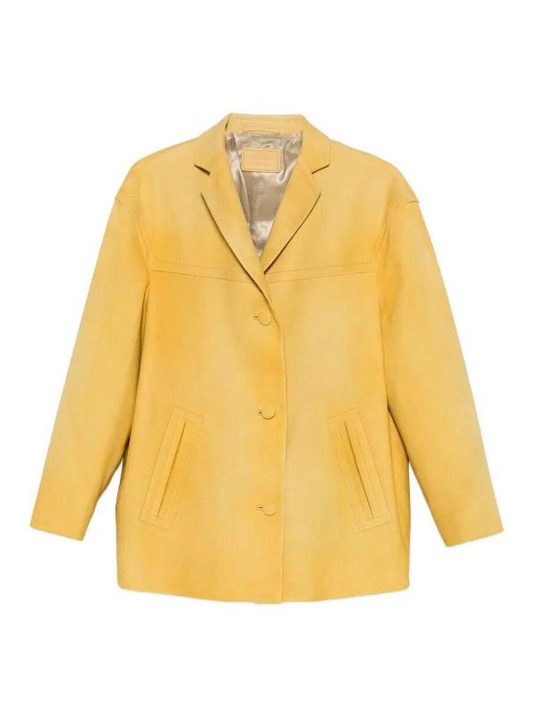 PRADA: leather jacket - Leather Jacket