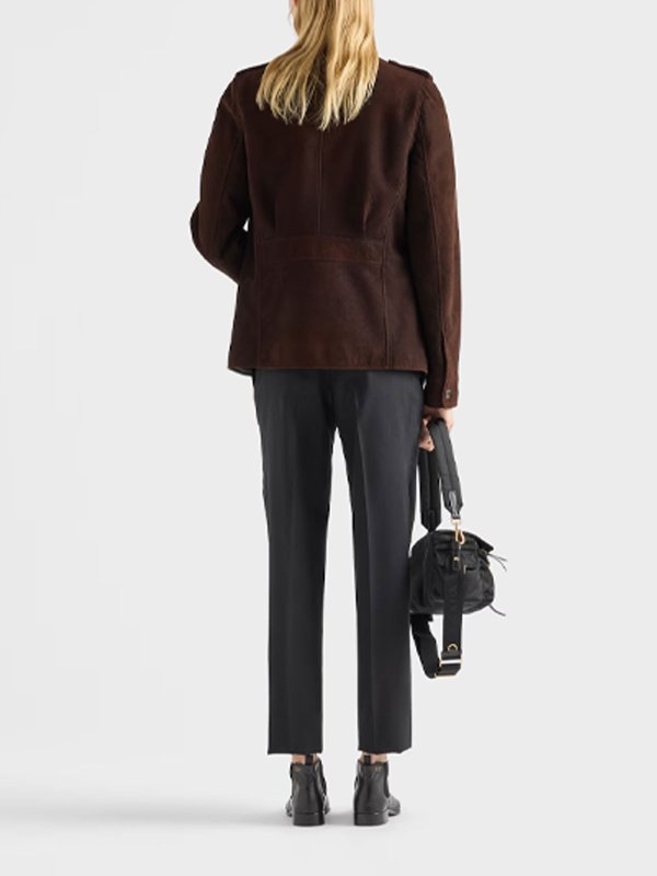 The Best Shops PRADA: leather jacket - Leather Jacket