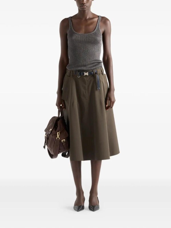 PRADA: Knee length skirts & Midi online - Technical Fabric Skirt