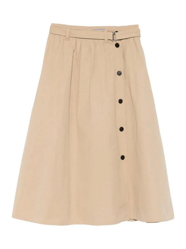 PRADA: Knee length skirts & Midi - Skirt