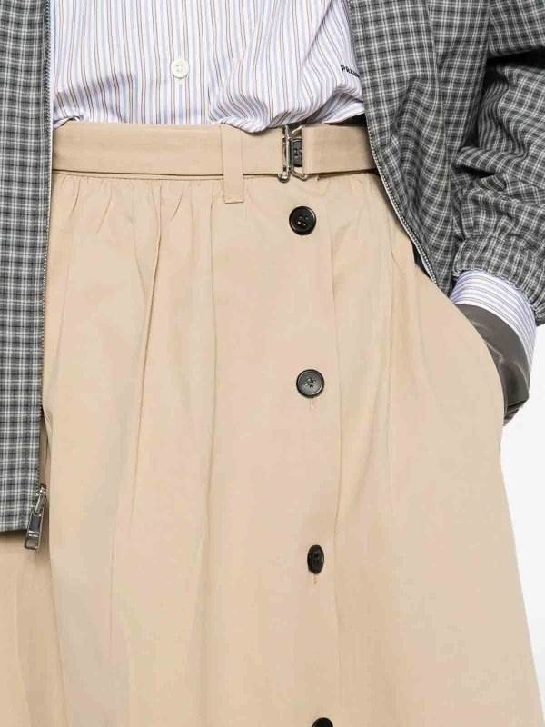 Skirt shop online: PRADA