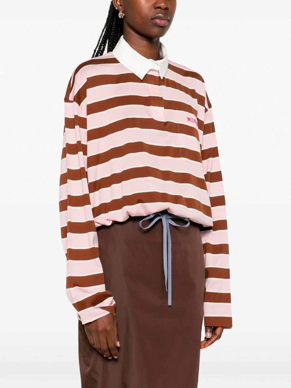 PRADA buy online Striped Polo Neck
