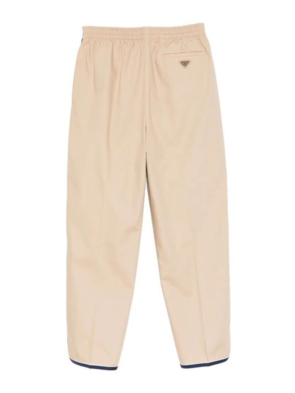 PRADA: casual trousers online - Popeline Pants