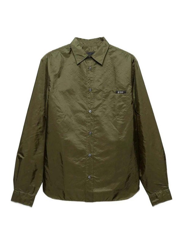 PRADA: shirts - Re-Nylon Shirt