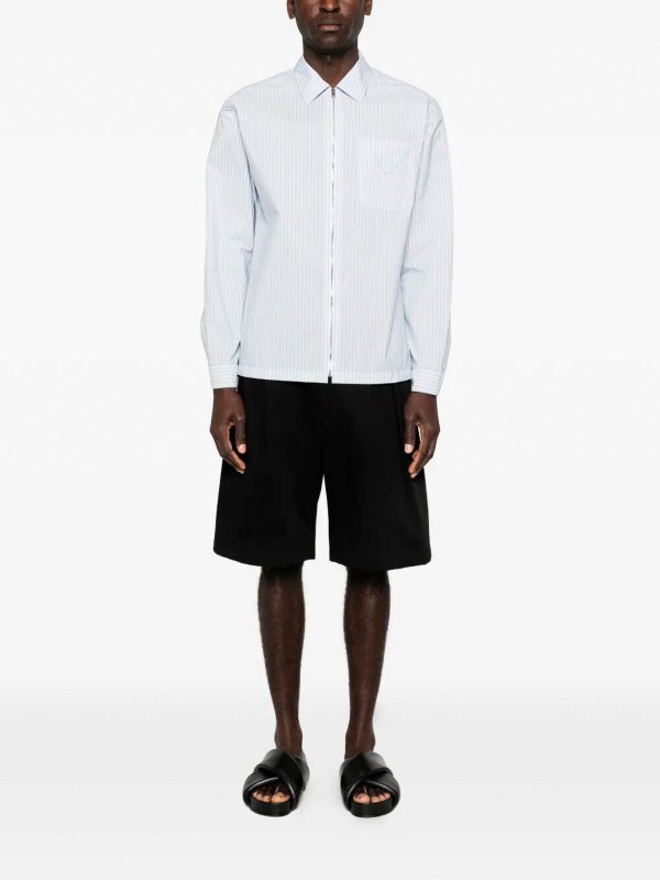 PRADA: shirts online - Re-Nylon Shirt