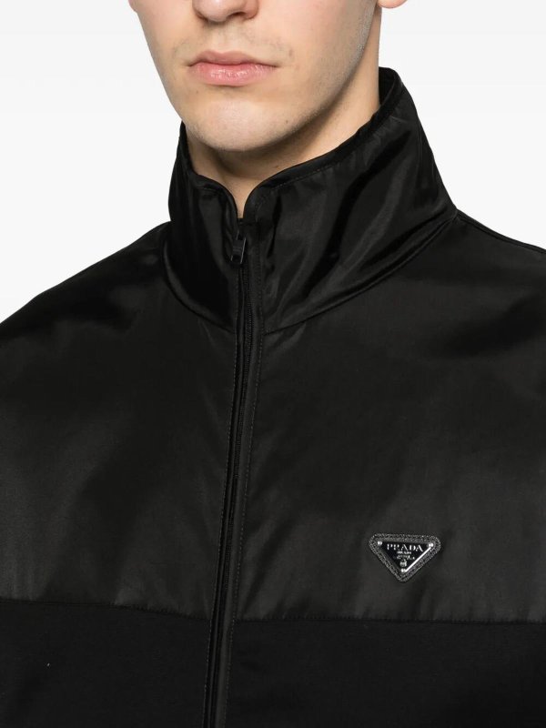 Cotton And Re-Nylon Jacket shop online: PRADA