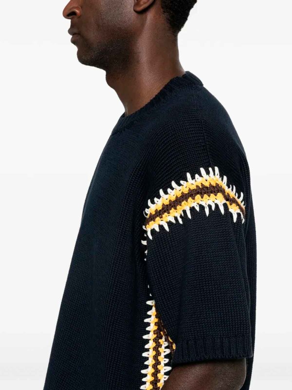 PRADA buy online Cotton Linen Polo Neck