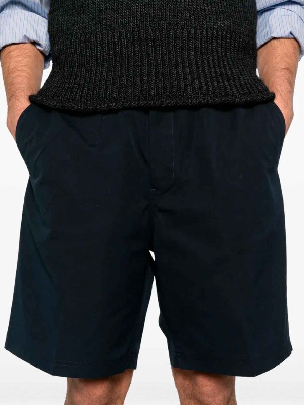 The Best Shops PRADA: Trousers Shorts - Cotton Bermudas