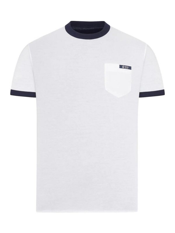 PRADA: t-shirts - Cotton T-Shirt