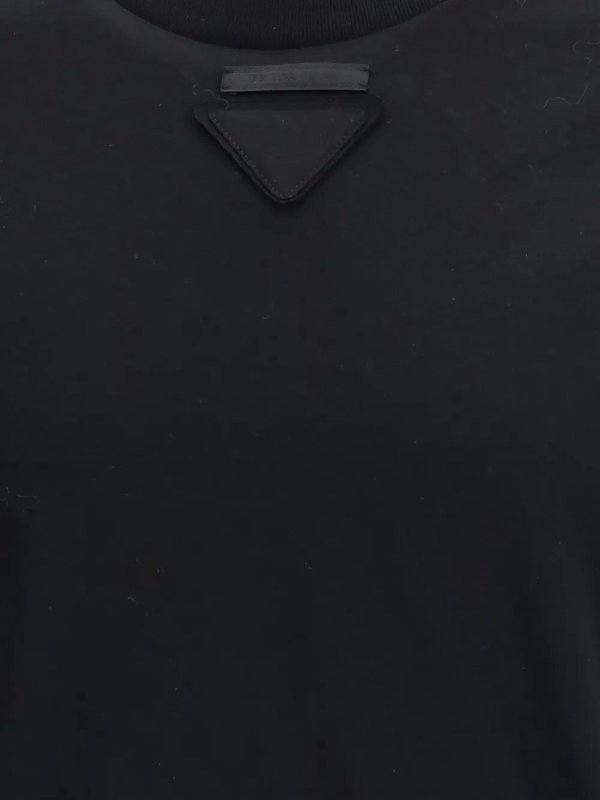 PRADA: t-shirts online - Jersey T-Shirt