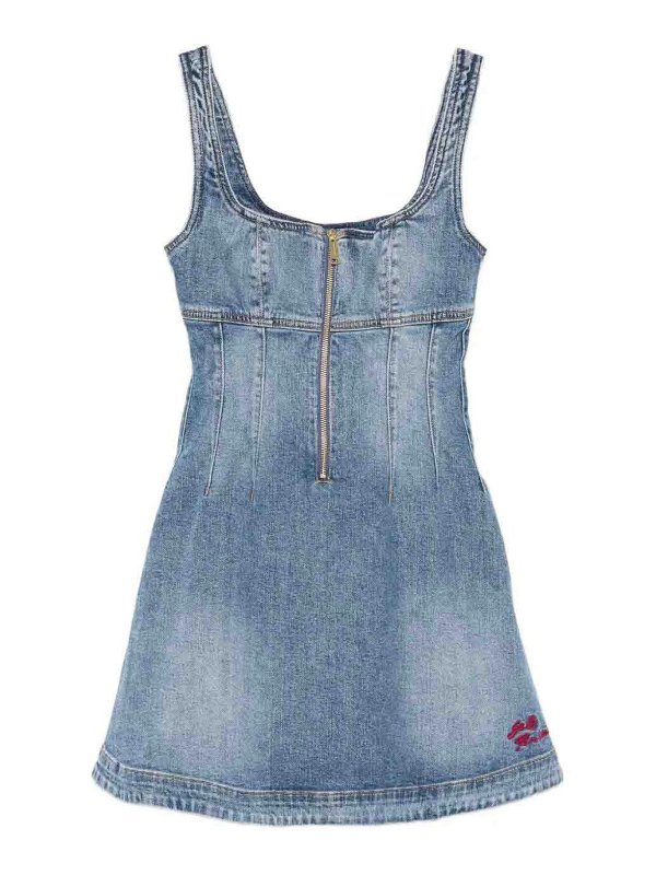 Self Portrait: Robes courtes - Robe Courte - Bleu