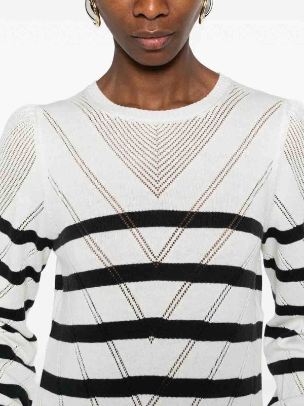 クルーネック - 白 shop online: TWINSET