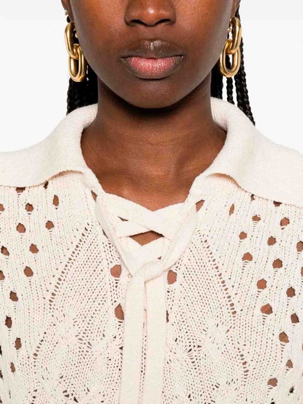 Rundhalspullover - Orange shop online: TWINSET