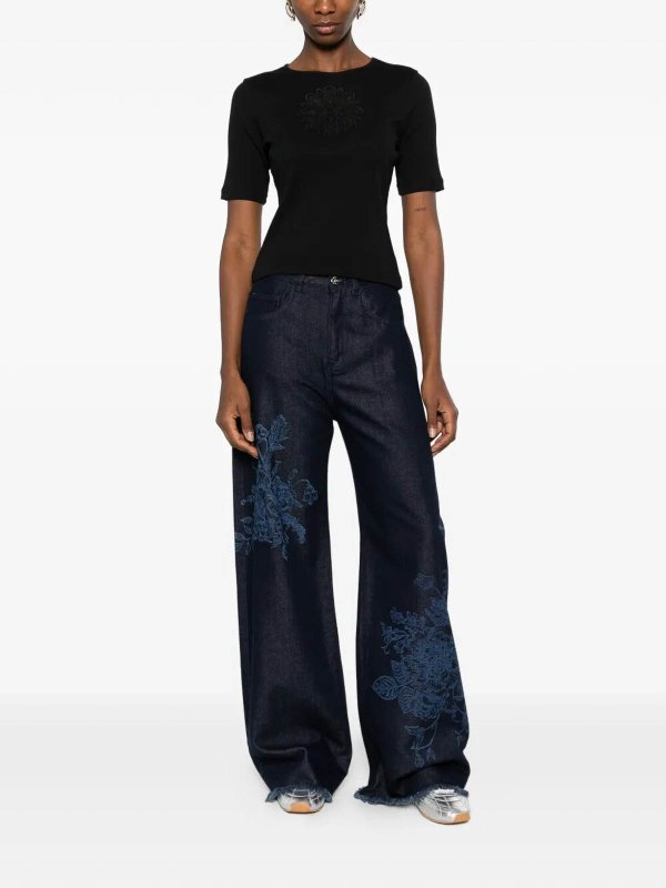 TWINSET: T-shirts online - T-Shirt - Schwarz