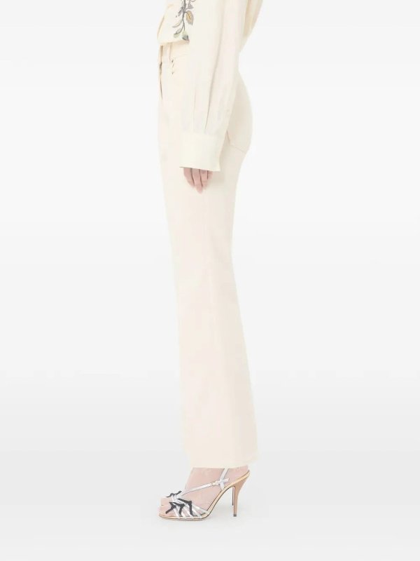 The Best Shops VALENTINO: Vaqueros Rectos - Crema