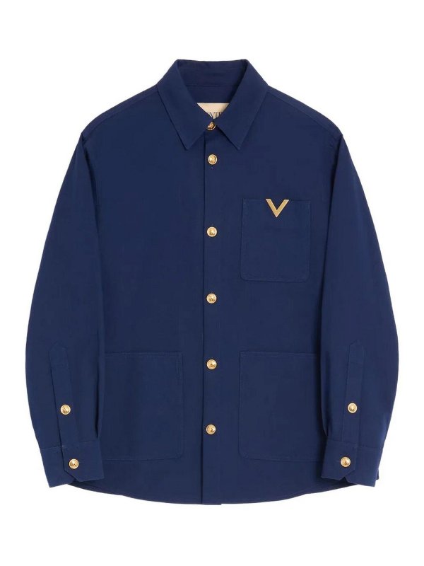 VALENTINO: Hemden - Hemd - Blau