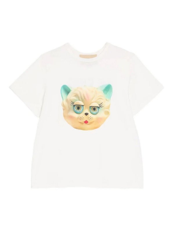 VALENTINO: T-shirts - T-Shirt - Creme