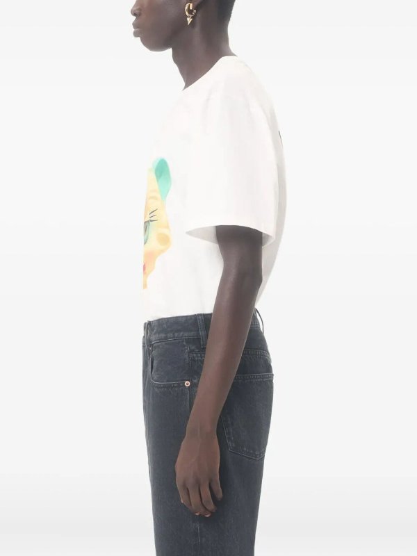 T-Shirt - Creme shop online: VALENTINO