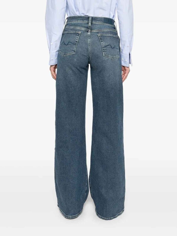 Straight Leg Jeans - Blau shop online: 7 FOR ALL MANKIND