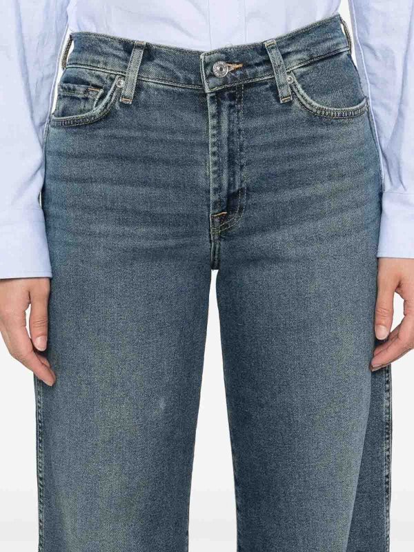7 FOR ALL MANKIND buy online Straight Leg Jeans - Blau