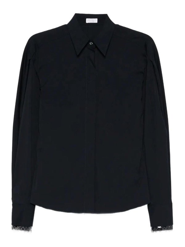 BRUNELLO CUCINELLI: Hemden - Hemd - Blau