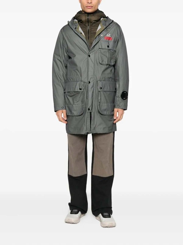 C.P. COMPANY: ロングコート online - ロングコート - ライトグレー