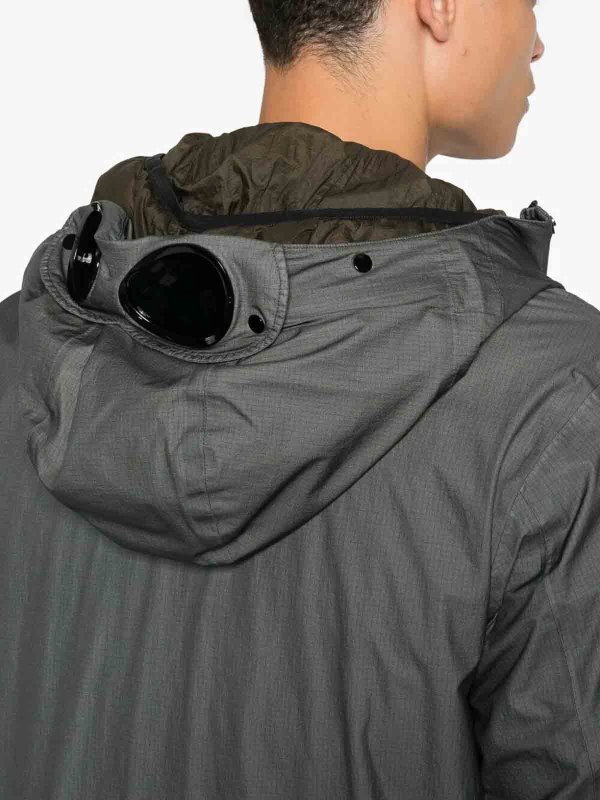 ロングコート - ライトグレー Replica 
online: C.P. COMPANY